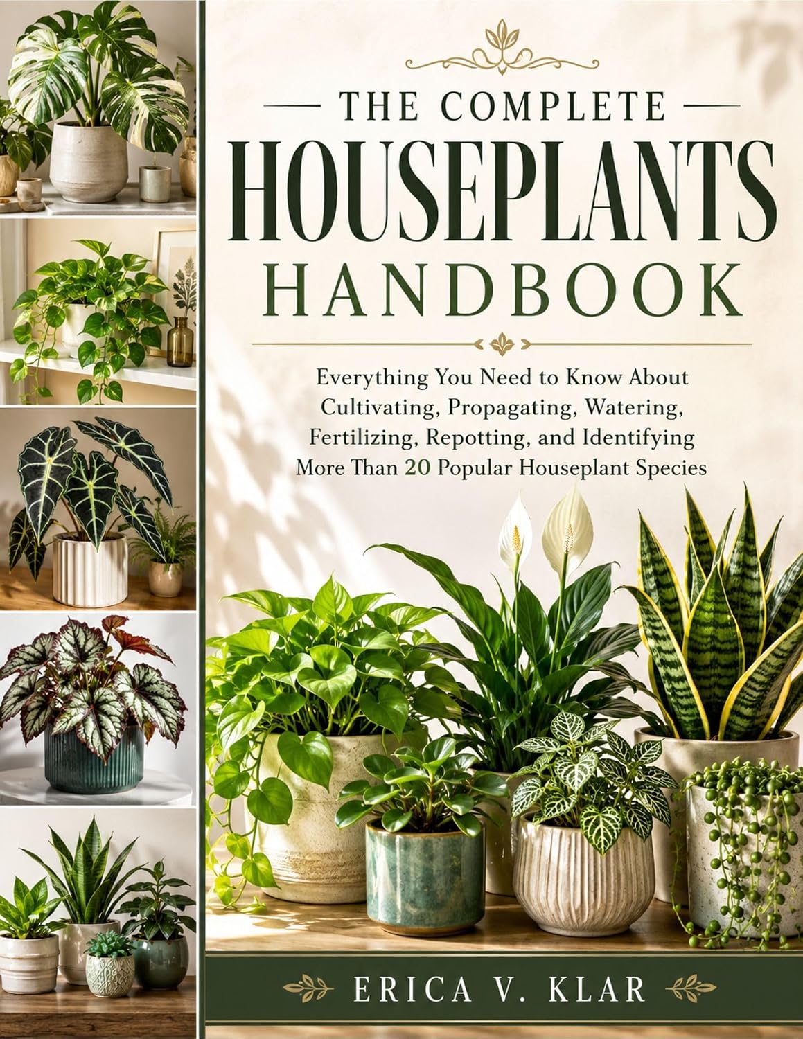 The Complete Houseplants Handbook: Everything You Need to Know About Cultivating, Propagating, Watering, Fertilizing, Repotting, and Identifying More Than... Popular Houseplant Species (English Edition) baixar livro de graça