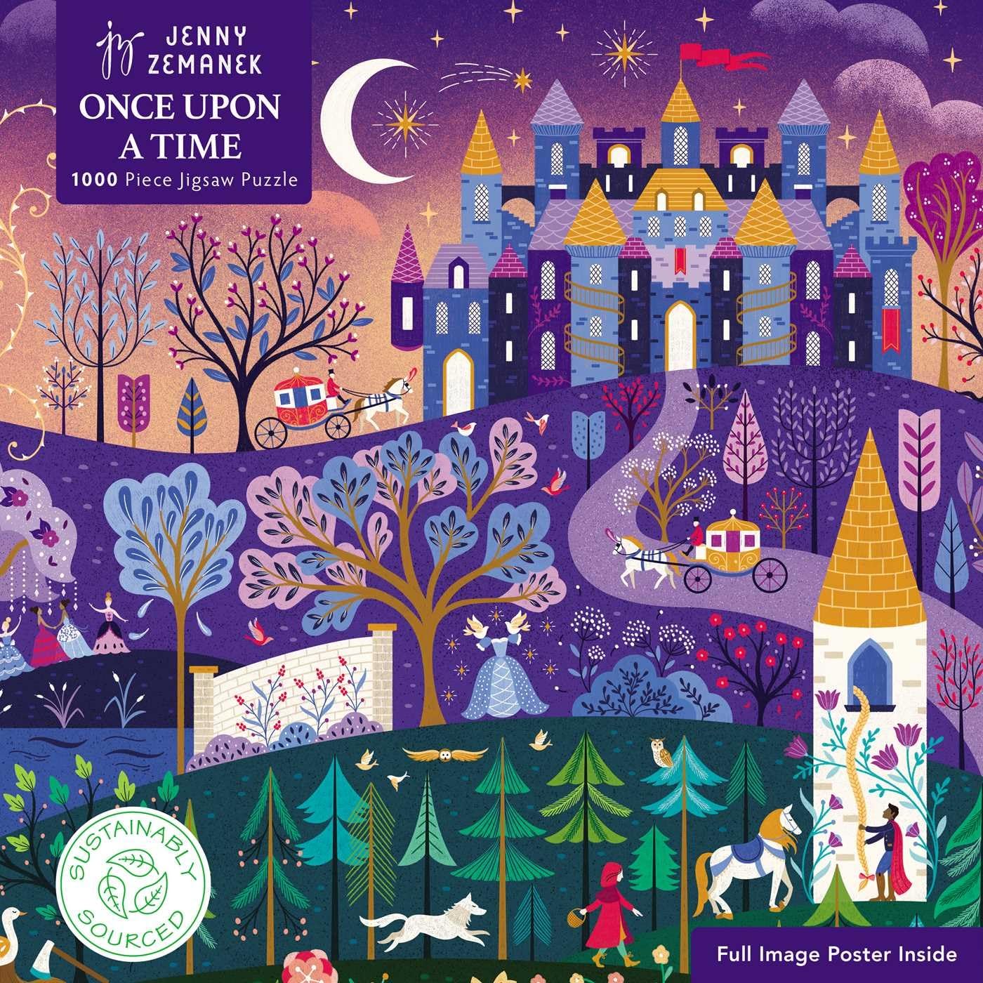 capítulo por capítulo baixar Adult Sustainable Jigsaw Puzzle Jenny Zemanek: Once Upon a Time: 1000-Pieces. Ethical, Sustainable, Earth-Friendly