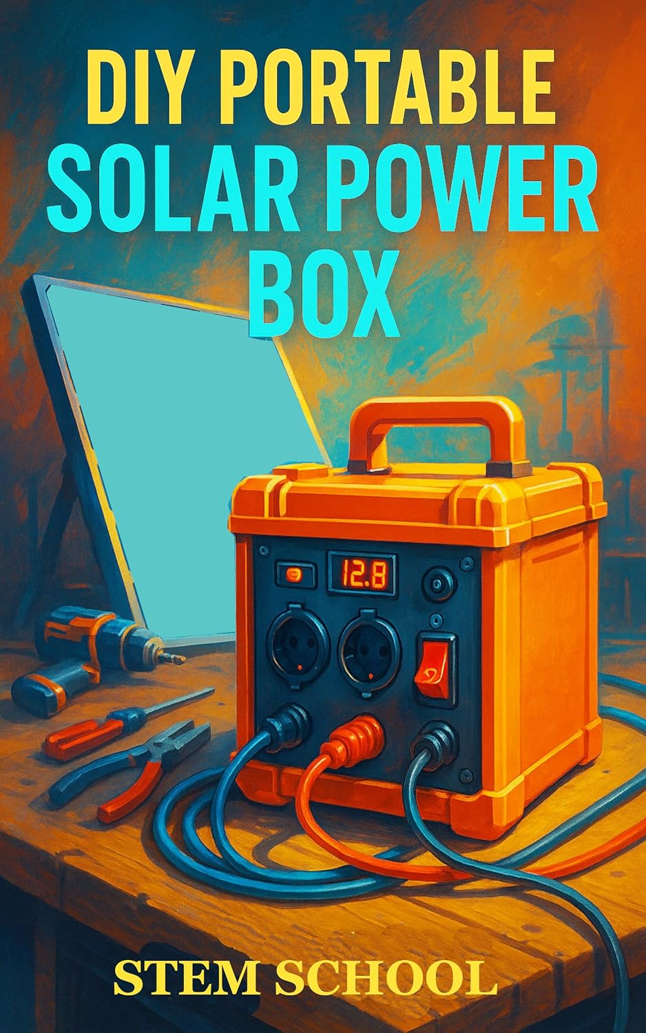 ler totalmente DIY Portable Solar Power Box: Build Your Own Compact Off-Grid Energy System for Home, Travel & Emergencies (English Edition)