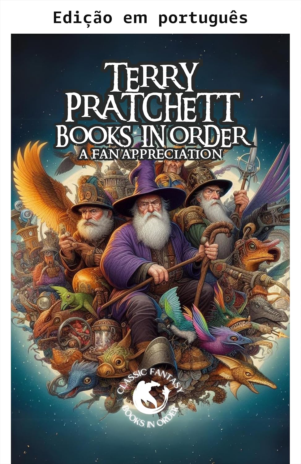 ler totalmente Livros de Terry Pratchett em ordem