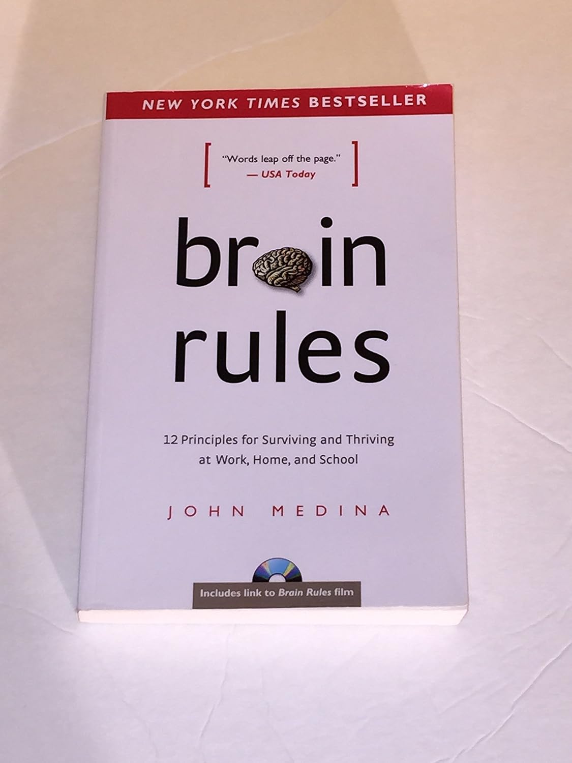 ler totalmente Brain Rules: 12 Principles for Surviving and Thriving at Work, Home, and School
