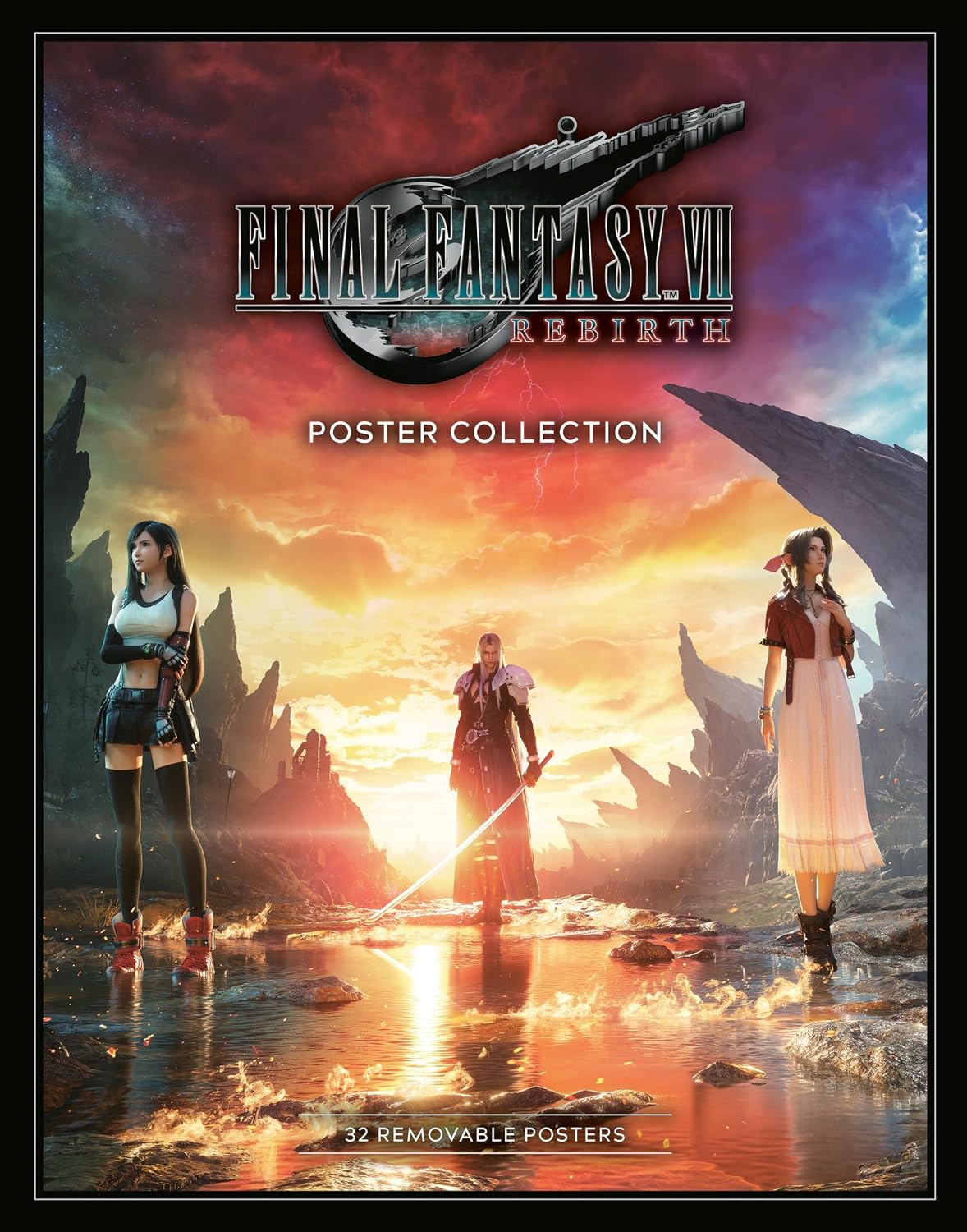 capítulo por capítulo baixar Final Fantasy VII Rebirth Poster Collection: Collection of 32 Premium-quality Removable Posters