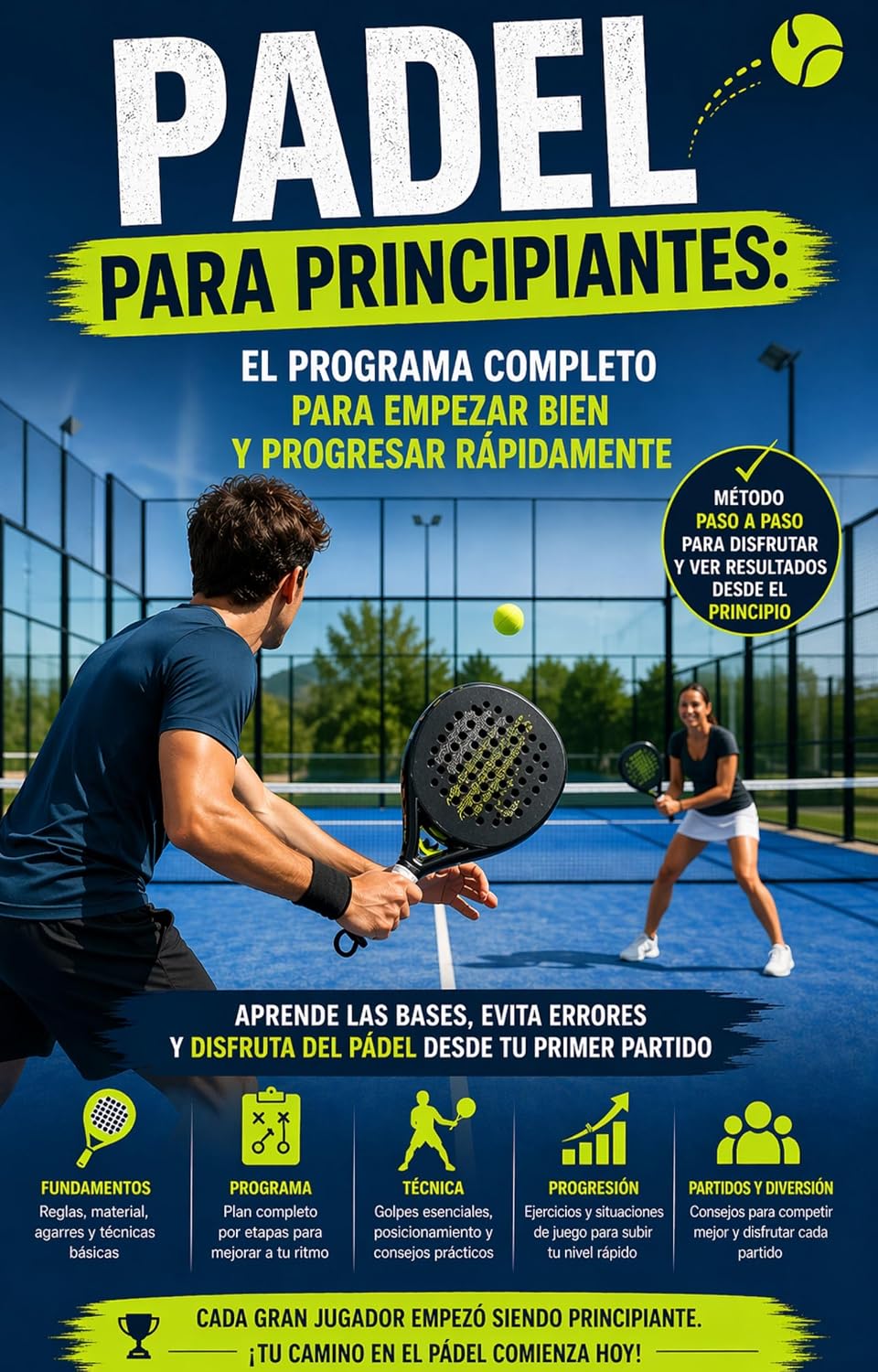 ler totalmente Padel para Principiantes: El Programa Completo para Empezar Bien y Progresar Rápidamente (Spanish Edition)