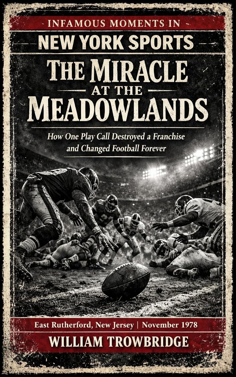 capítulo por capítulo baixar The Miracle at the Meadowlands: How One Play Call Destroyed a Franchise and Changed Football Forever (Infamous Moments in New York Sports) (English Edition)
