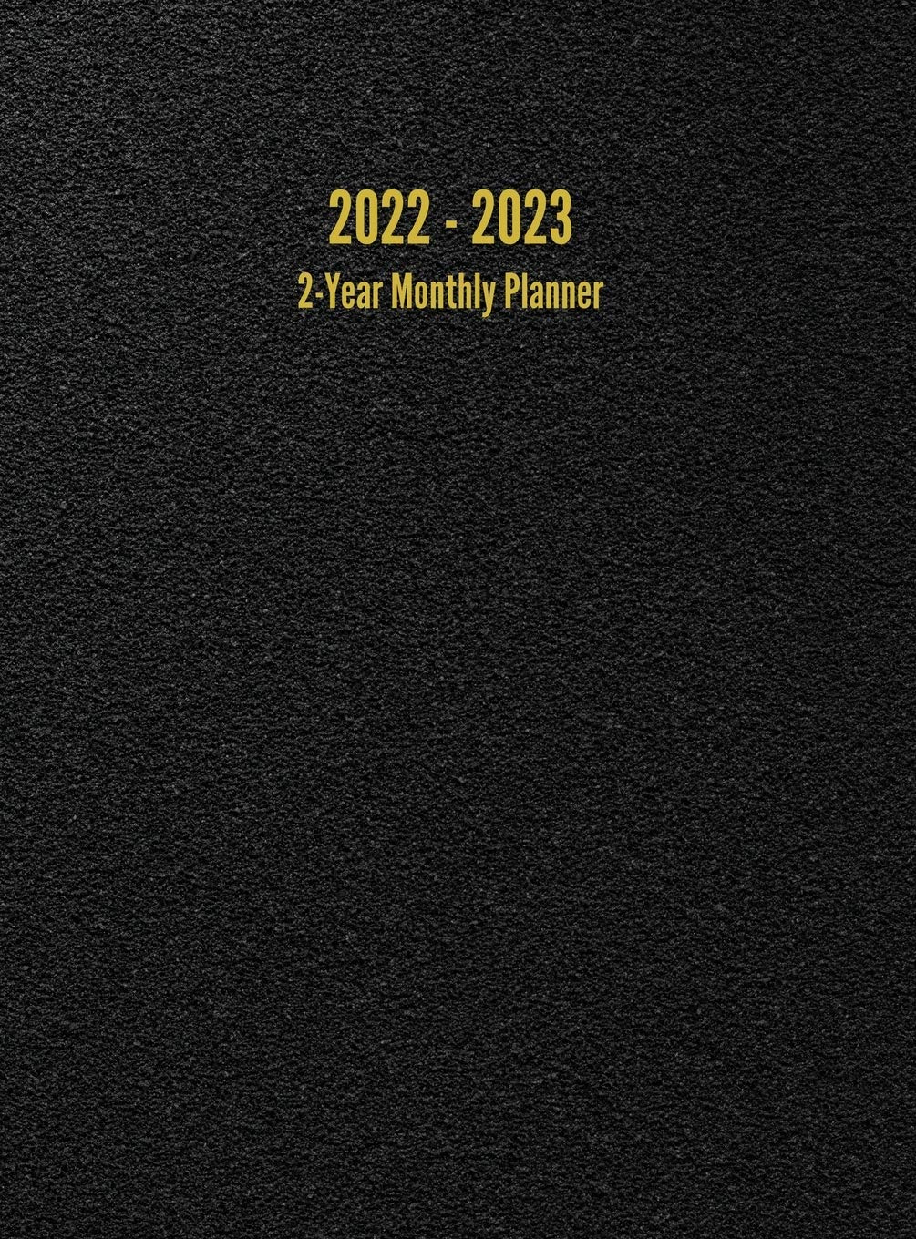 2022 - 2023 2-Year Monthly Planner: 24-Month Calendar (Black) - Large baixar o livro de graça
