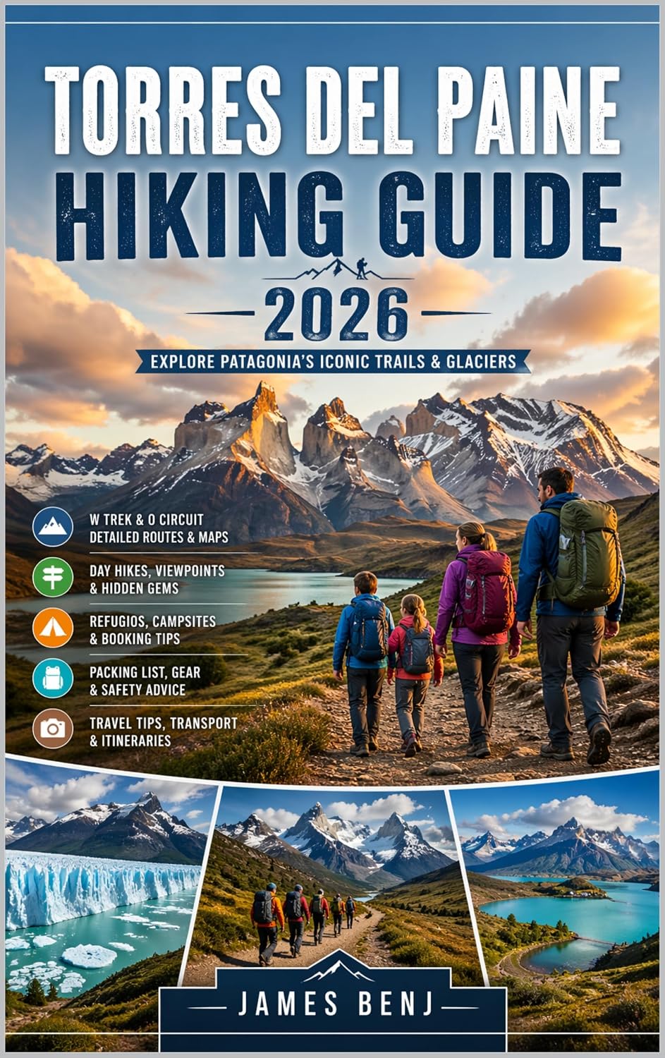 ler totalmente TORRES DEL PAINE HIKING GUIDE 2026 (English Edition)