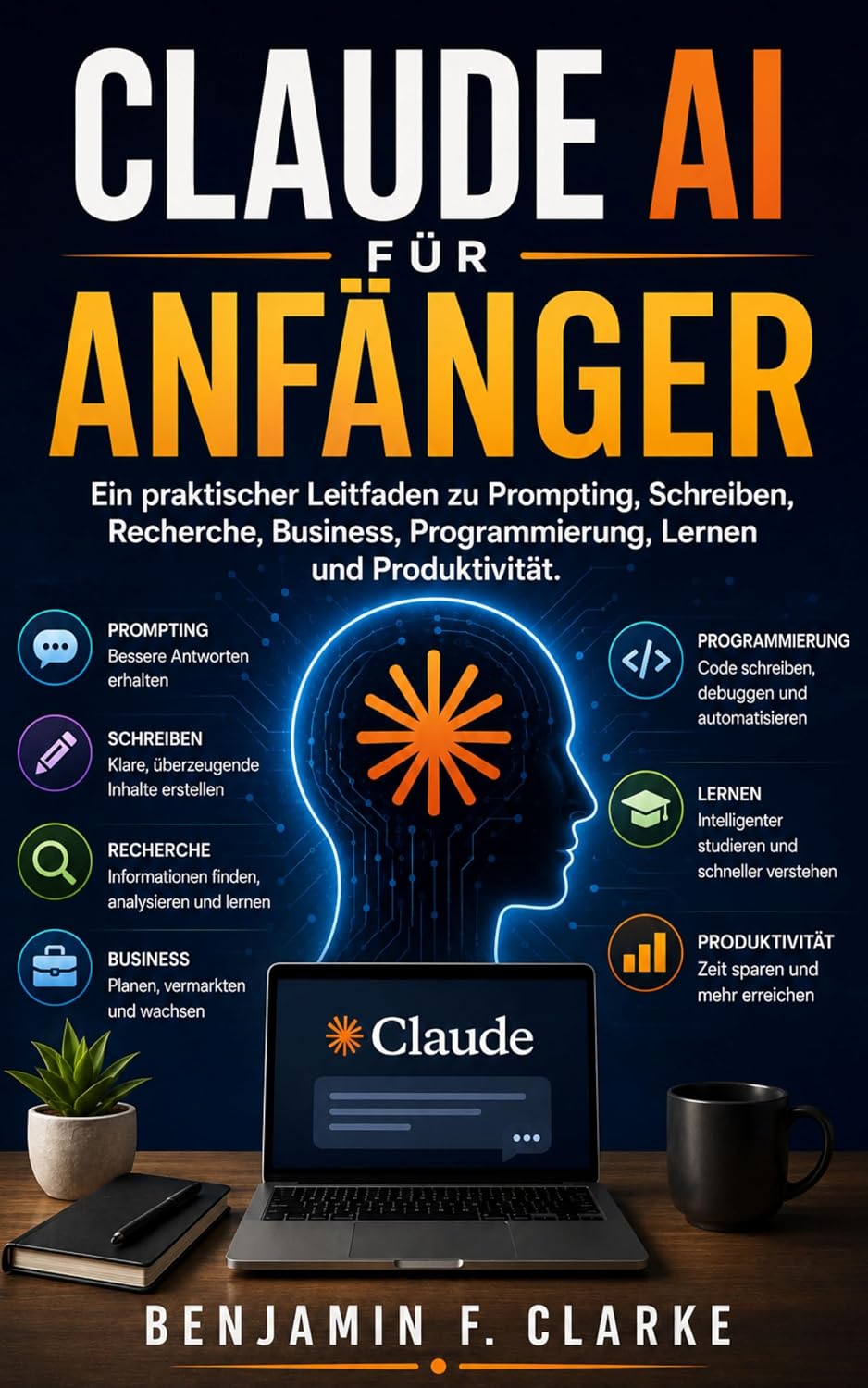 Claude KI für Anfäger: Ein praktischer Leitfaden für Schreibübungen, Recherche, Wirtschaft, Programmierung, Lernen und Produktivität (German Edition) baixar o livro de graça