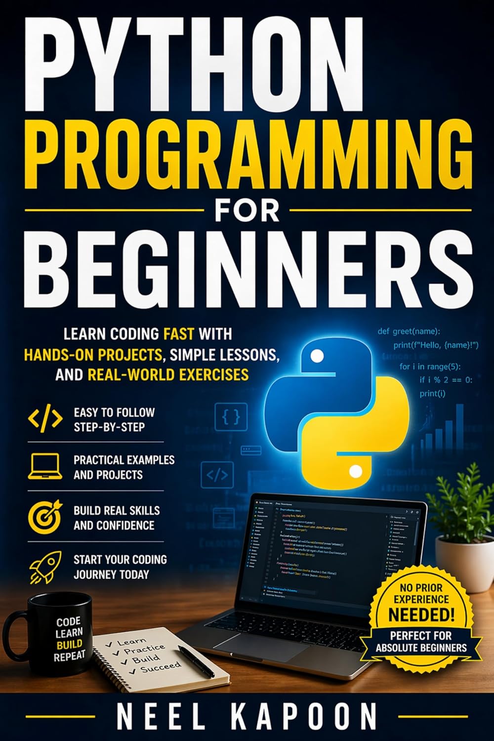 Python Programming for Beginners: Learn Coding Fast with Hands-On Projects, Simple Lessons, and Real-World Exercises (English Edition) baixar o livro de graça