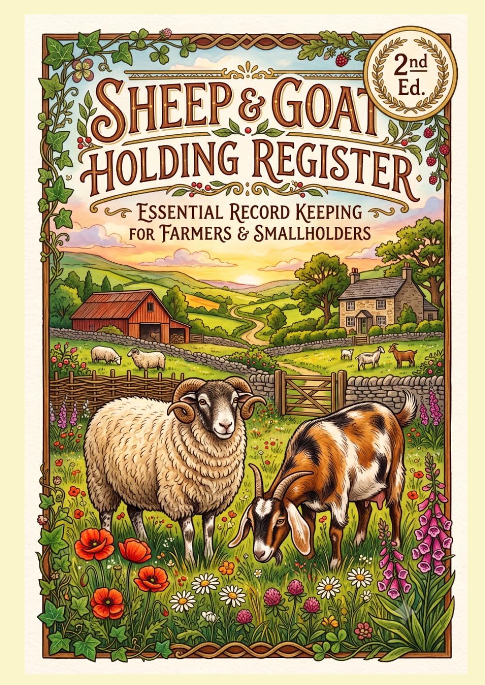 Sheep and Goat Record Keeping Book: Comprehensive Livestock Management Log for Herd Inventory, Breeding, and Medical Health Tracking | Perfect Farm Organizer for Homesteaders baixar livro de graça