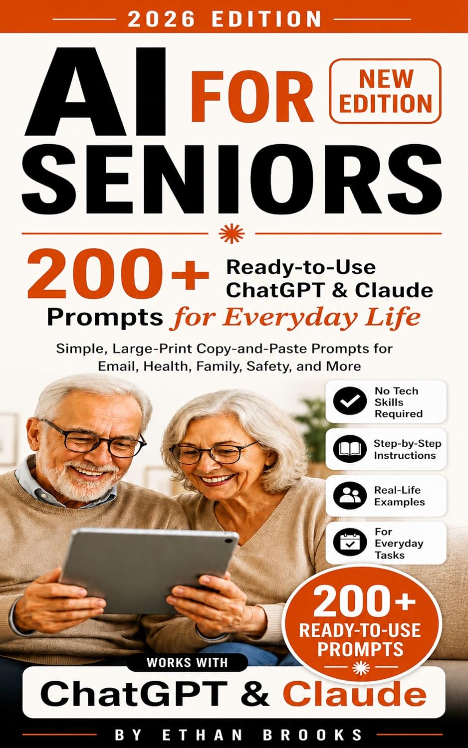 AI FOR SENIORS: 200+ Ready-to-Use ChatGPT & Claude Prompts for Everyday Life (Practical AI Library Book 1) (English Edition) baixar livro de graça
