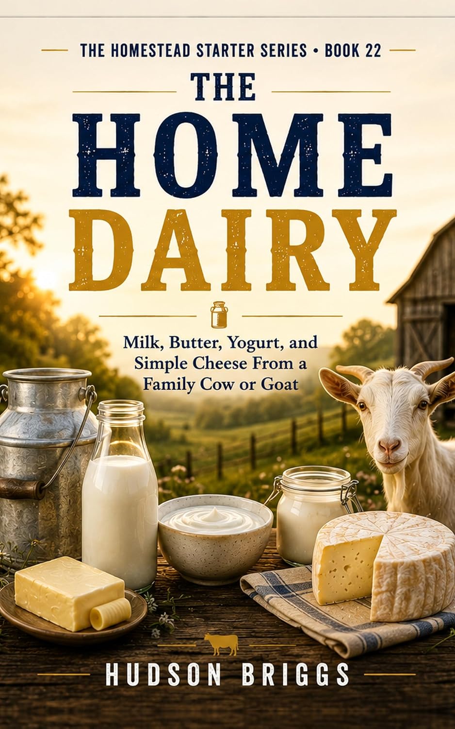ler totalmente The Home Dairy: Milk, Butter, Yogurt, and Simple Cheese From a Family Cow or Goat (The Homestead Starter Series Book 22) (English Edition)