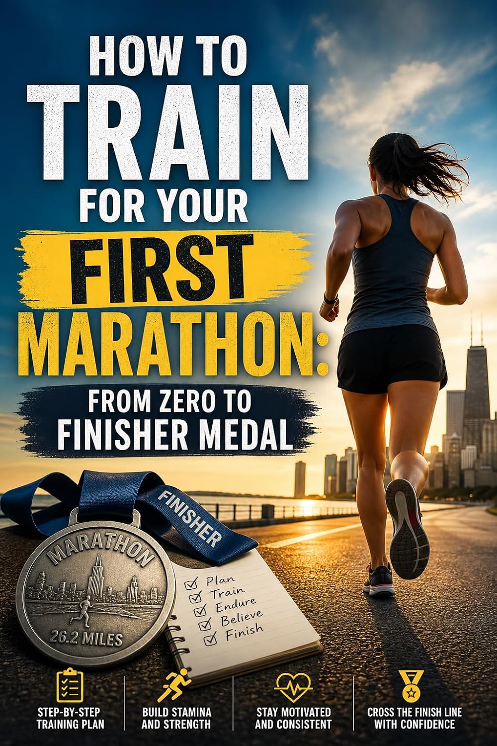 How to Train for Your First Marathon: From Zero to Finisher Medal (English Edition) baixar o livro de graça