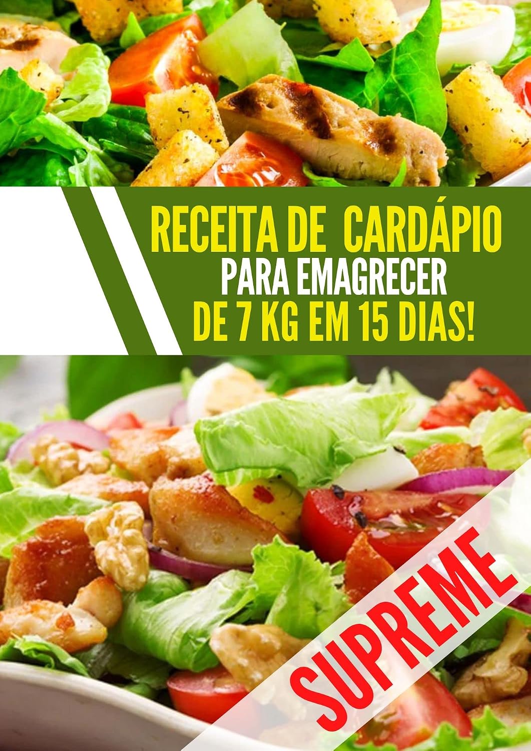 Receita para emagrecer: cardápio perder de 7 kg em 15 dias baixar livro de graça