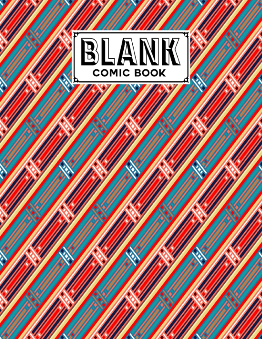 Blank Comic Book: Premium Rainbows Cover Blank Comic Book, Create Your Own Story, Journal, Notebook, Sketchbook for Kids and Adults, 120 Pages - Size 8.5" x 11" Notebook by Margit Popp baixar livro de graça