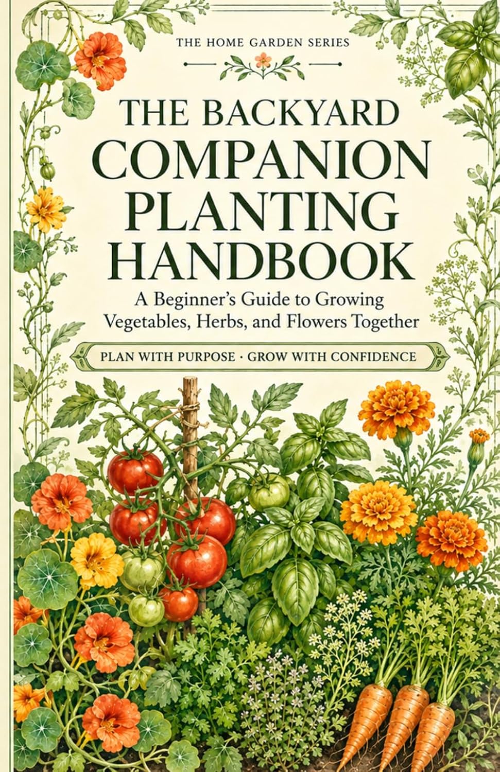 ler totalmente Companion Planting Guide for Beginners – Easy Vegetable, Herb & Flower Pairings, Natural Pest Control Tips and Space-Saving Garden Plans for Raised Beds, Containers & Home Gardens