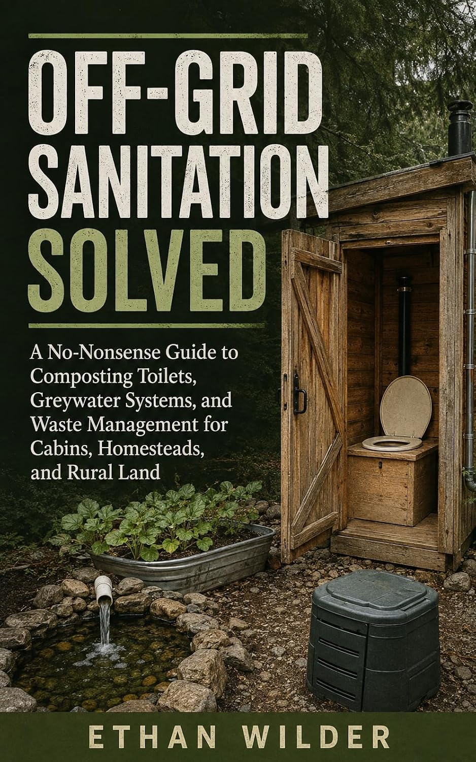 Off-Grid Sanitation Solved:: A No-Nonsense Guide to Composting Toilets, Greywater Systems, and Waste Management for Cabins, Homesteads, and Rural Land (English Edition) baixar o livro de graça