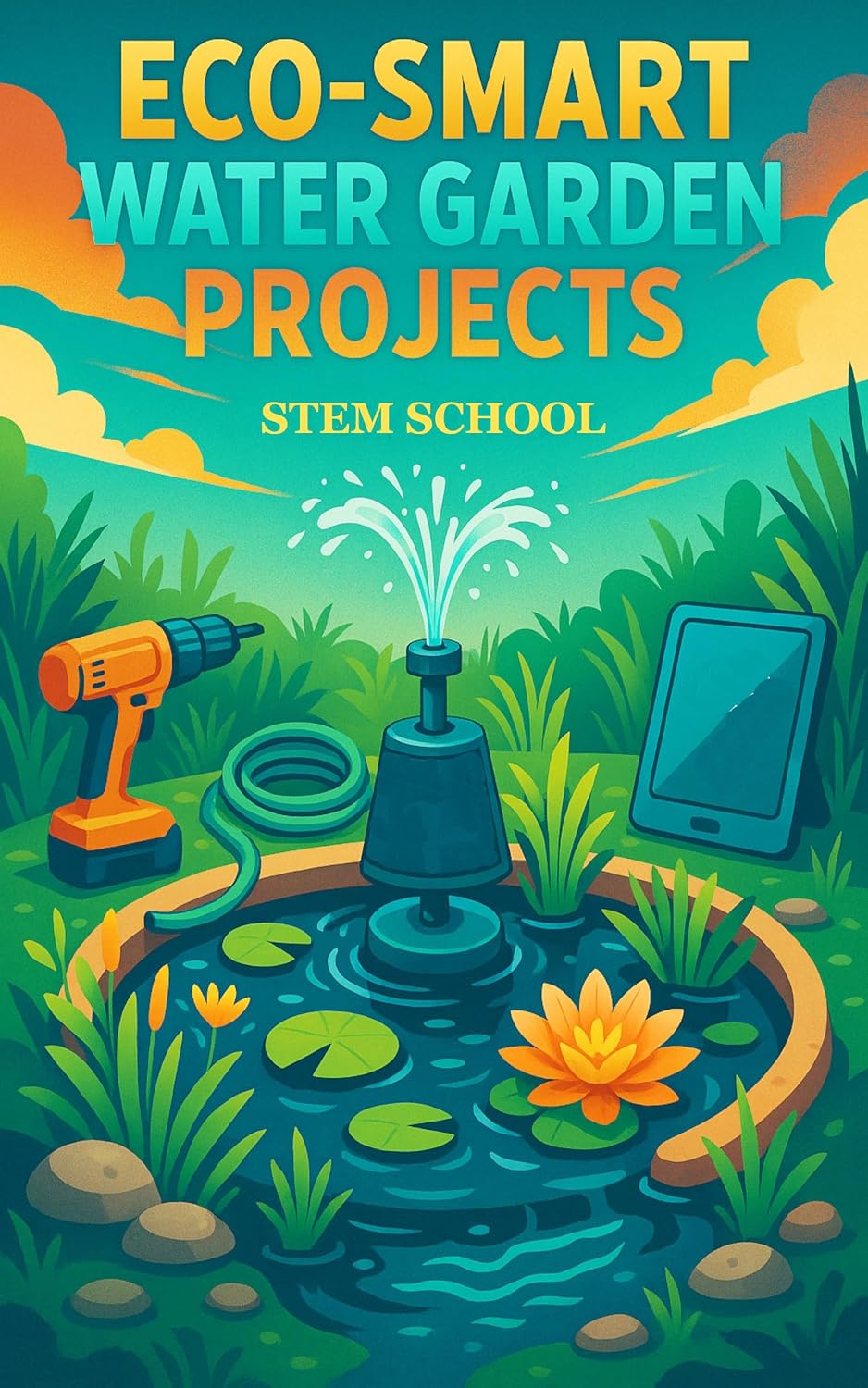 ler totalmente Eco-Smart Water Garden Projects: DIY Systems for Smart Aquatic Gardening & Modern Home Ecosystems (English Edition)
