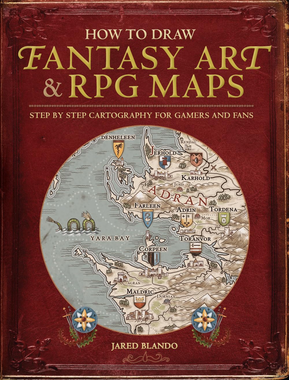 ler totalmente How to Draw Fantasy Art and RPG Maps: Step by Step Cartography for Gamers and Fans
