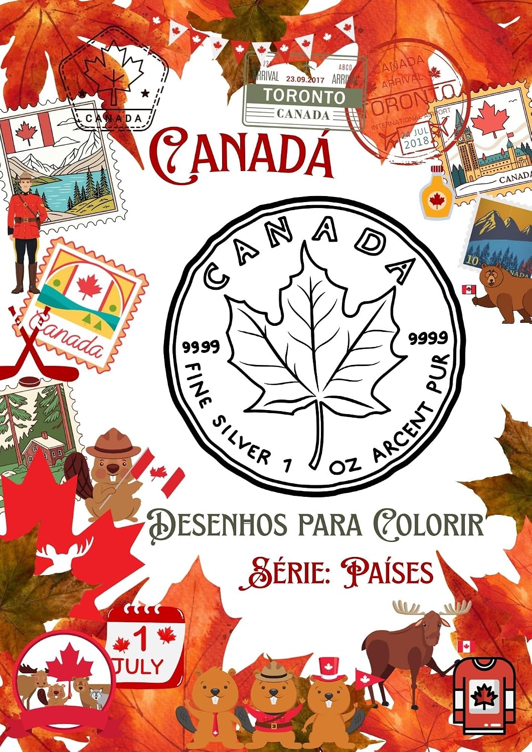 capítulo por capítulo baixar Livro de Colorir: Canadá para colorir