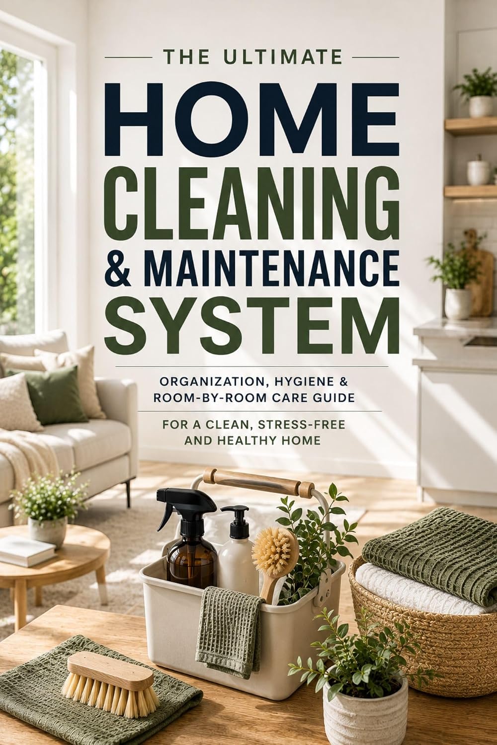 The Ultimate Home Cleaning & Maintenance System: Organization, Hygiene & Room-by-Room Care Guide for a Clean, Stress-Free and Healthy Home (English Edition) baixar livro de graça