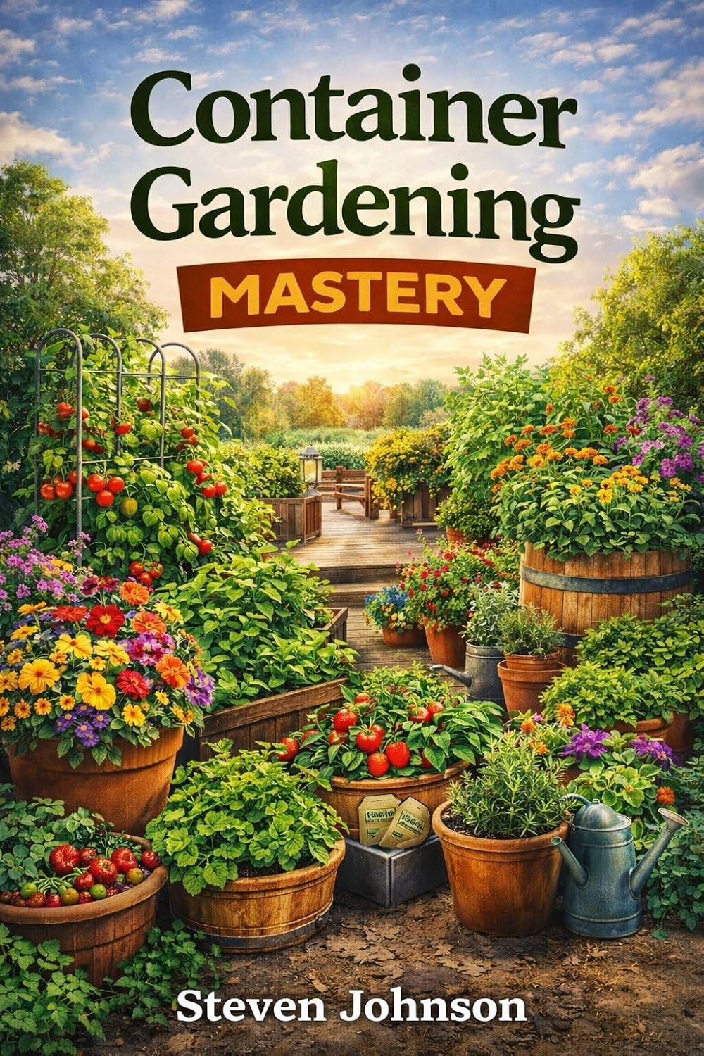 ler totalmente Container Gardening Mastery: Grow Fresh Food Anywhere (Even in Small Spaces): The Complete Beginner-to-Advanced Guide to Growing Vegetables, Herbs & Fruits... Guide Series Book 2) (English Edition)