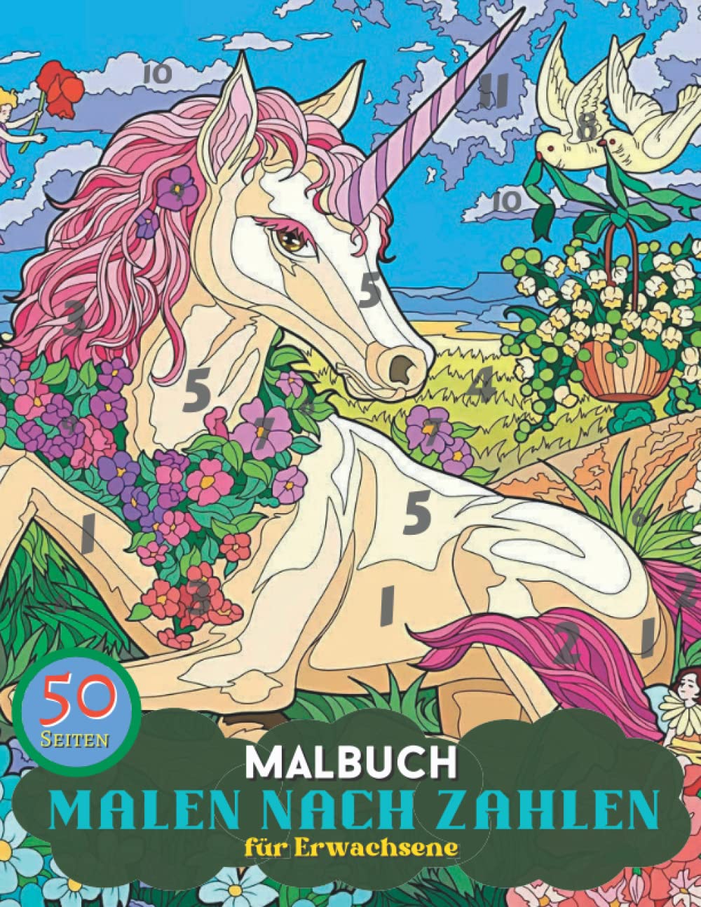 Malbuch Malen nach Zahlen für Erwachsene: Großdruck Malbuch für Erwachsene, einfaches und einfaches Malbuch...(Malen nach Zahlen für Erwachsene Großdruck) (German Edition) baixar livro de graça