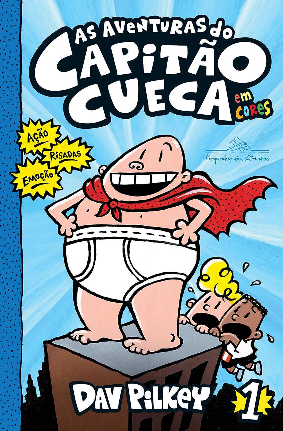 ler totalmente As aventuras do Capitão Cueca – Vol. 1 em cores!