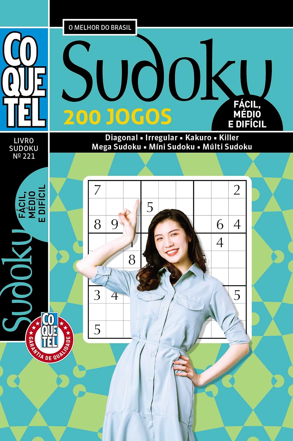 Livro Coquetel Sudoku 221 baixar o livro de graça