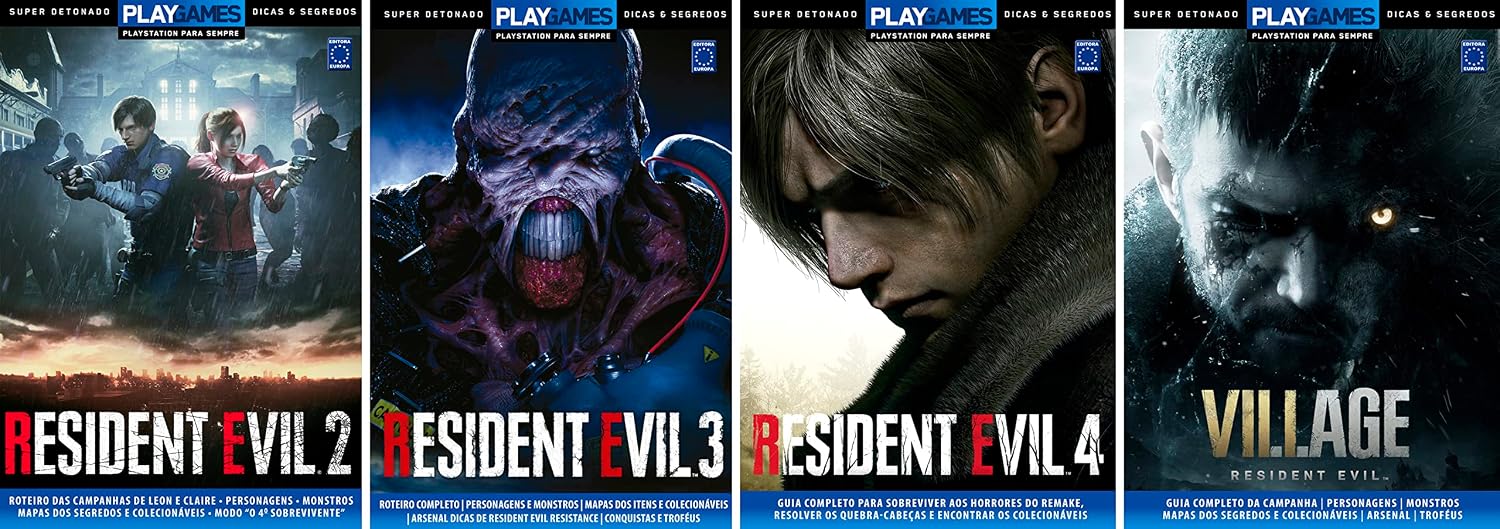 Resident Evil - Super Kit - 4 Detonados baixar o livro de graça