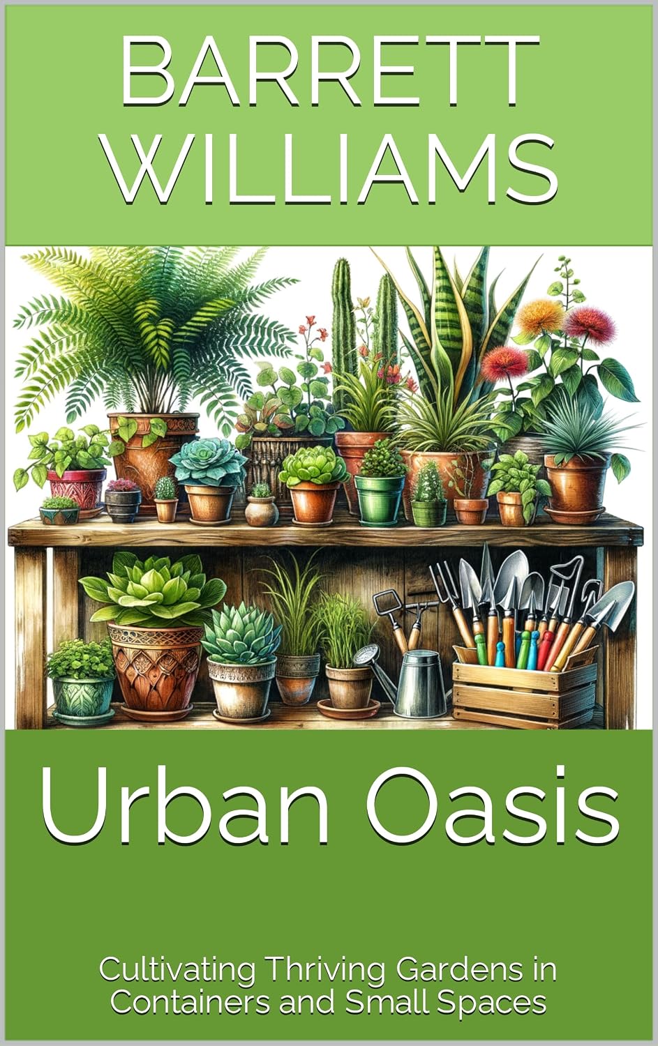 Urban Oasis: Cultivating Thriving Gardens in Containers and Small Spaces (Greenthumb Delights: Mastering Container Gardening Techniques) (English Edition) baixar livro de graça