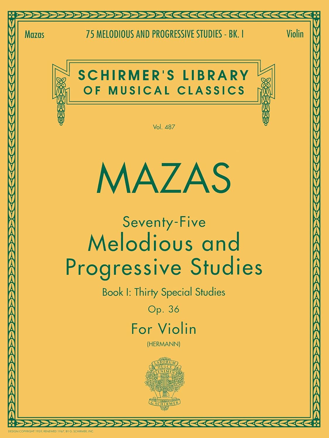75 Melodious and Progressive Studies, Op. 36 - Book 1: Schirmer Library of Classics Volume 487 Violin Method baixar o livro de graça