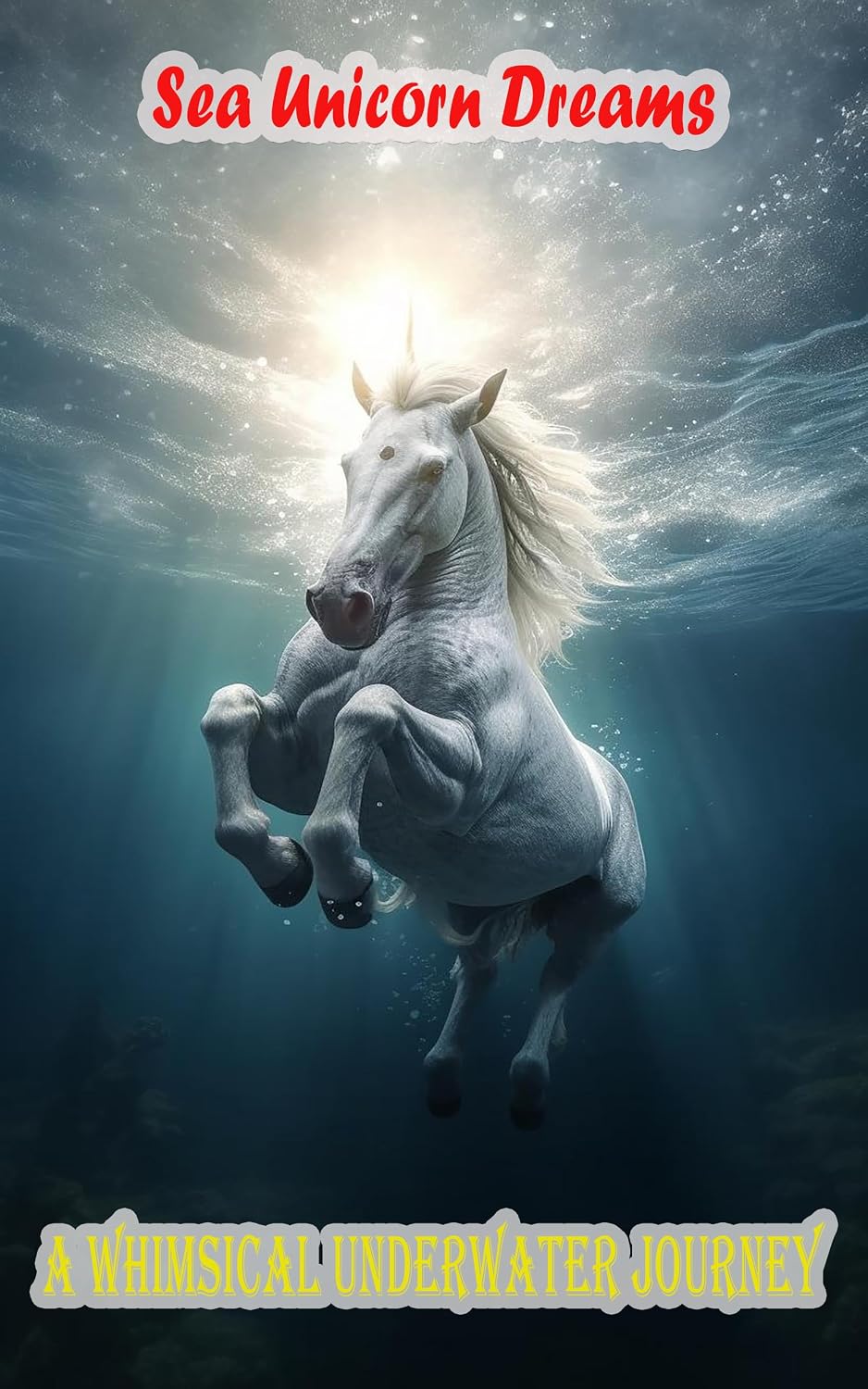 ler totalmente Seascape Symphony: A Whimsical Sea Unicorn Sonata: A Sonata of Whimsy, Weaving the Whimsical Threads of Sea Unicorn Dreams in Every Frame (English Edition)
