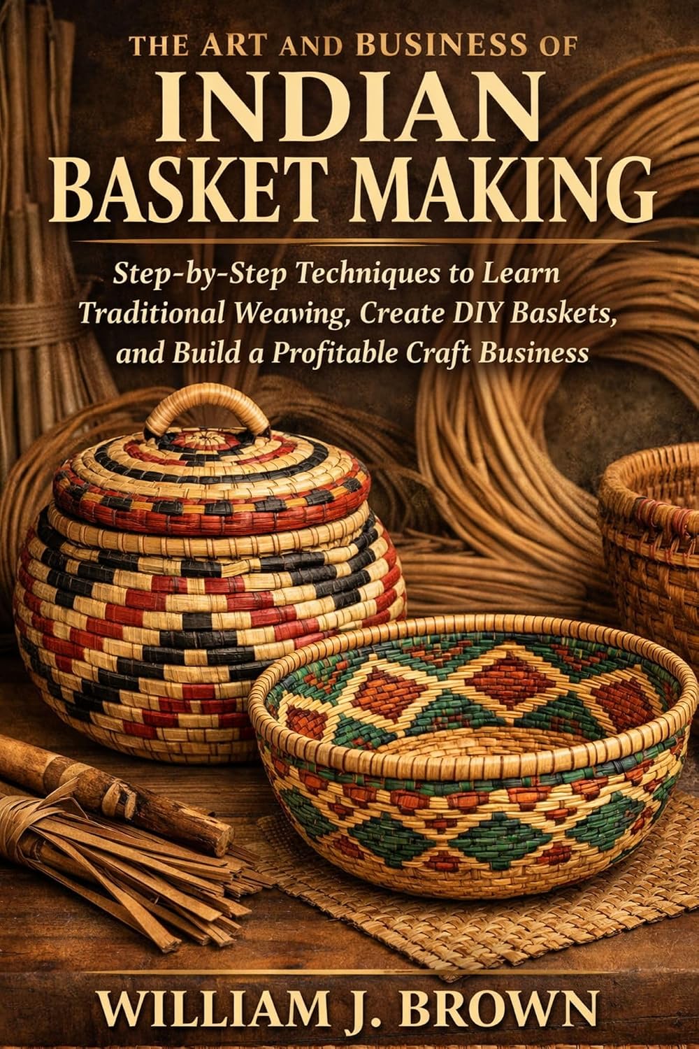 The Art and Business of Indian Basket Making: Step-by-Step Techniques to Learn Traditional Weaving, Create DIY Baskets, and Build a Profitable Craft Business (English Edition) baixar livro de graça