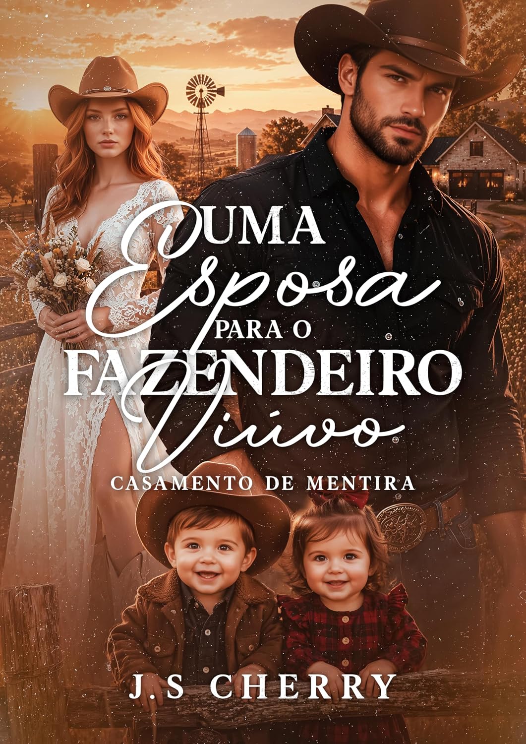 Uma Esposa para o Fazendeiro Viúvo: Casamento de Mentira (Fazendeiros Rendidos Livro 1) baixar livro de graça