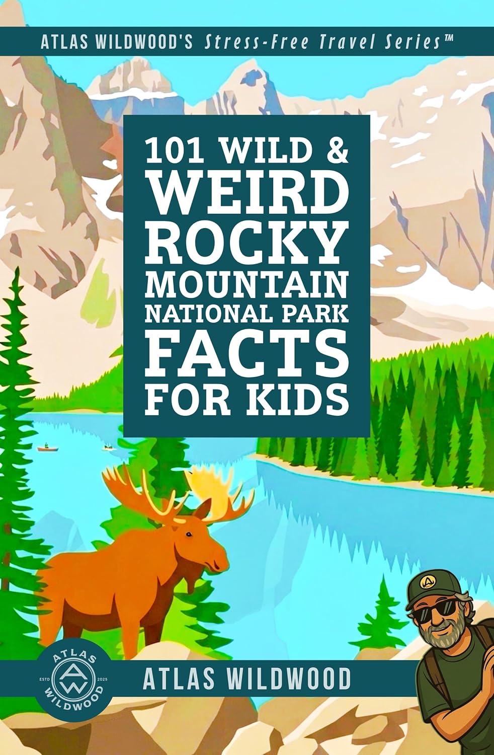 capítulo por capítulo baixar 101 Wild & Weird Rocky Mountain National Park Facts for Kids: Screaming Elk, Watermelon Snow, and Sideways Trees—All True! (Atlas Wildwood’s Stress-Free Travel Series™) (English Edition)