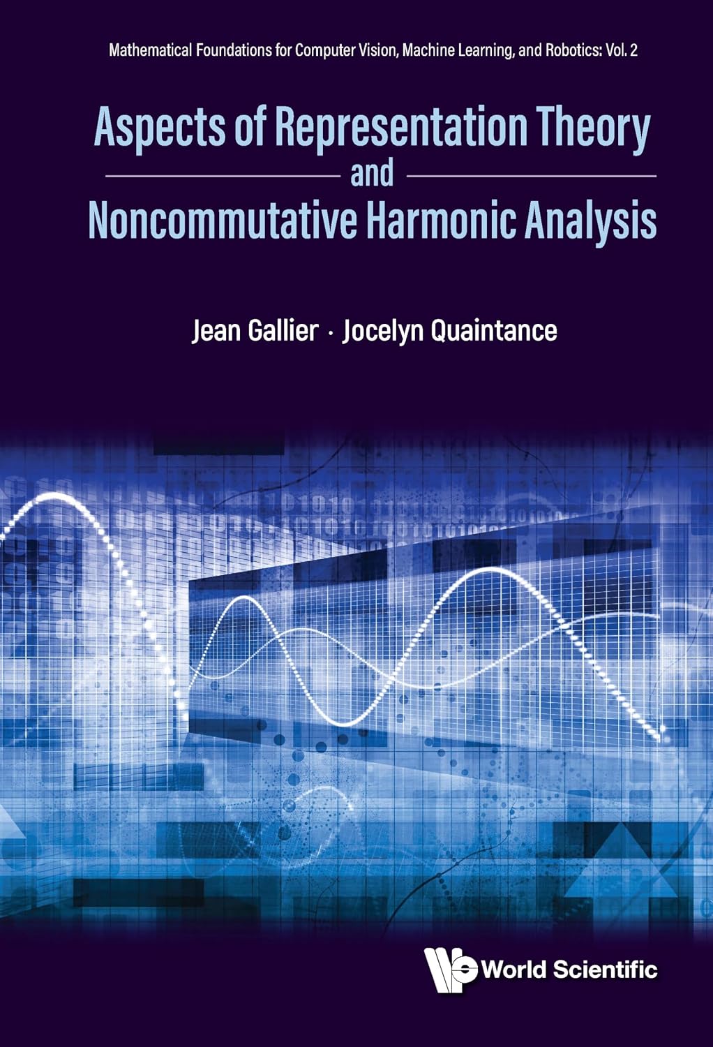 Aspects of Representation Theory and Noncommutative Harmonic Analysis (Mathematical Foundations for Computer Vision, Machine Learning, and Robotics Book 2) (English Edition)
