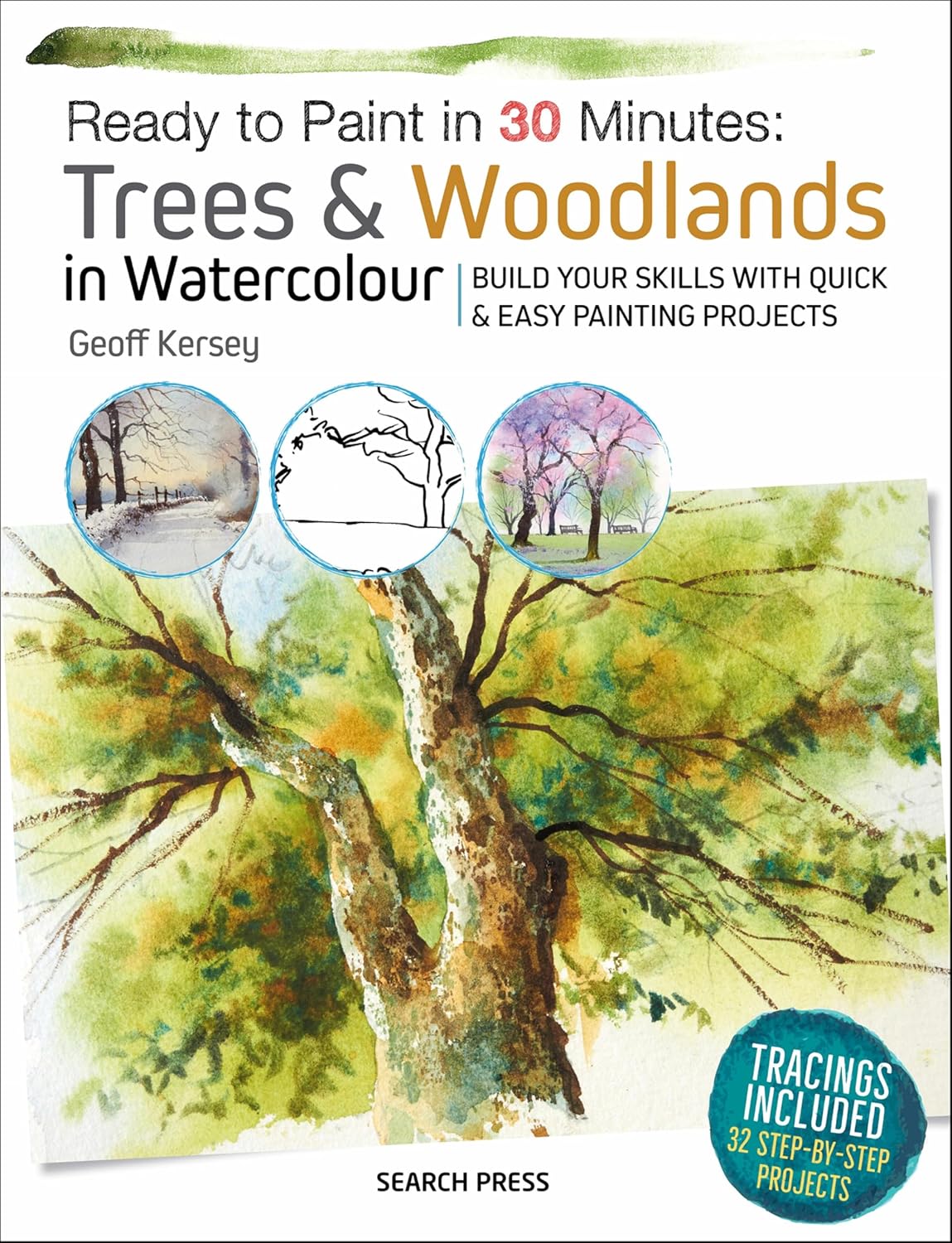 ler totalmente Ready to Paint in 30 Minutes: Trees & Woodlands in Watercolour (English Edition)