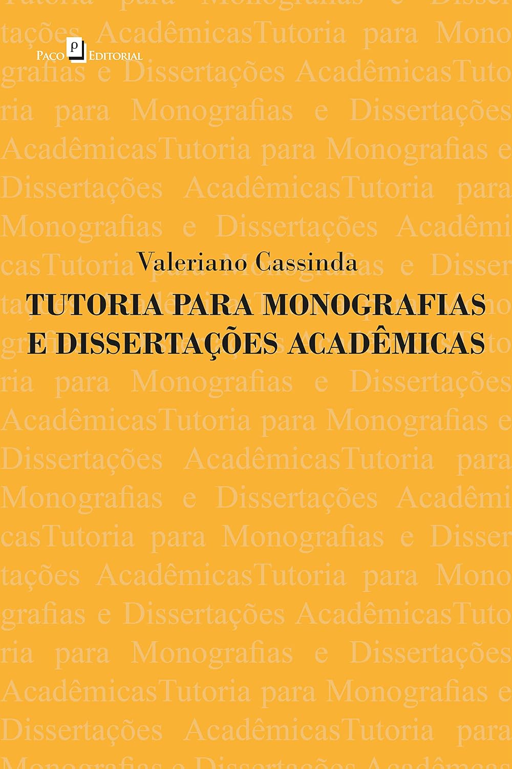 ler totalmente Tutoria para monografias e dissertações acadêmicas
