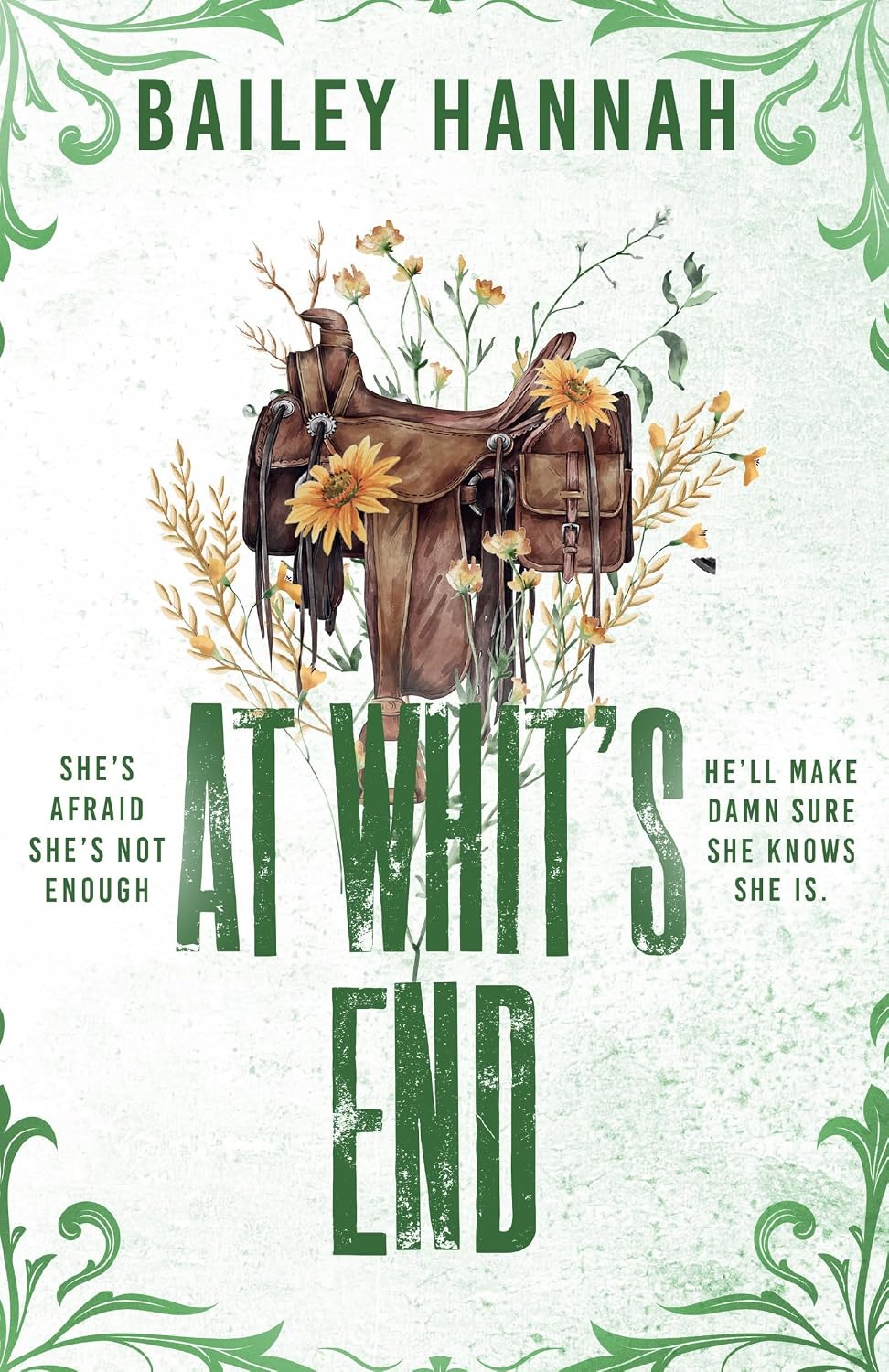 At Whit's End: The must read spicy and heartwarming cowboy romance that will have you LASSOED! (Wells Ranch Book 4) (English Edition)