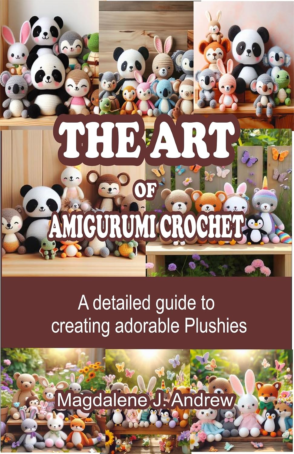 ler totalmente The Art of Amigurumi Crochet: A Detailed Guide to Creating Adorable Plushies (English Edition)
