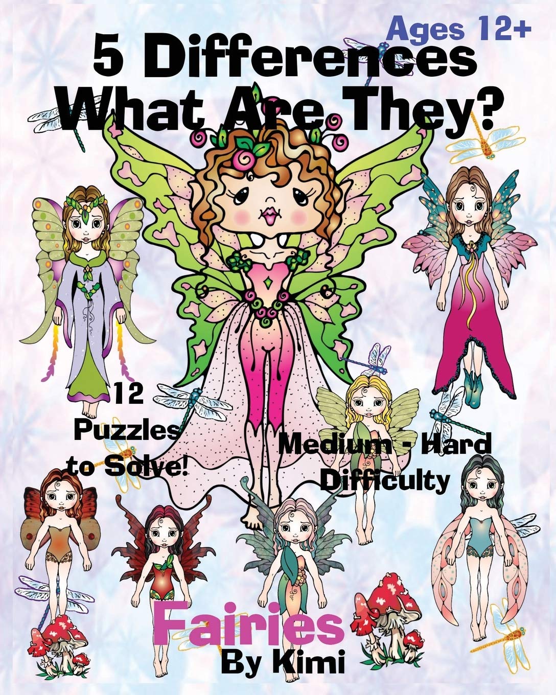 5 Differences- What Are They?- Fairies: Medium to Hard Difficulty Series baixar o livro de graça