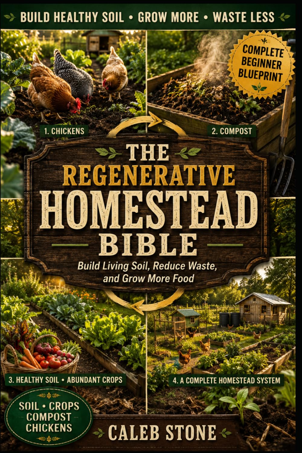 The Regenerative Homestead Bible: Build a Living Ecosystem With Chickens, Compost, and Cover Crops — The Complete Beginner's Guide to Closed-Loop Homesteading baixar livro de graça