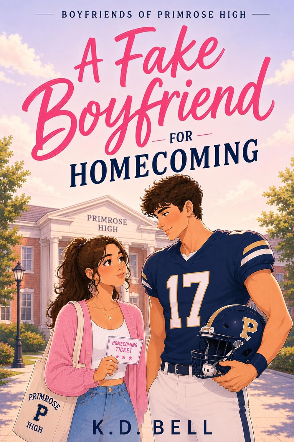 ler totalmente A Fake Boyfriend for Homecoming: A Sweet YA Romance (Boyfriends of Primrose High Book 1) (English Edition)