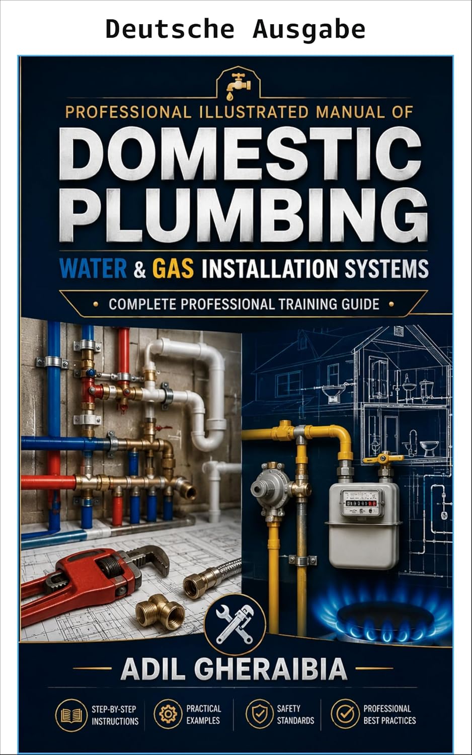 Professionelles illustriertes Handbuch für häusliche Sanitärinstallationen: Wasser- und Gasinstallationssysteme – Vollständiger professioneller Schulungsleitfaden... (Sanitär meistern-Reihe 1) (German Edition) baixar livro de graça