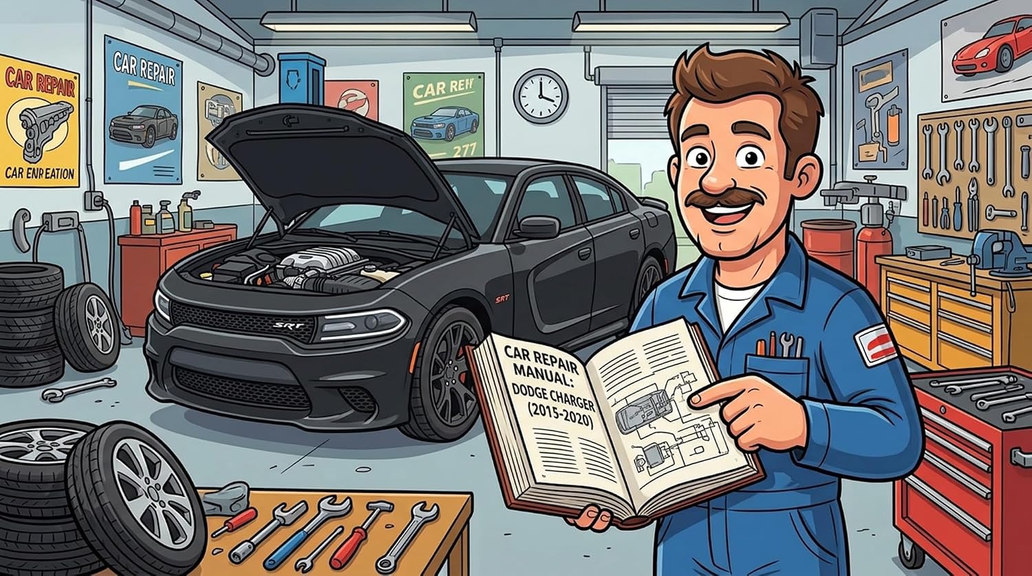 capítulo por capítulo baixar Dodge Charger 2015-2020, Vehicle Repair Manual, Parts, Wiring, Workshop Book (English Edition)