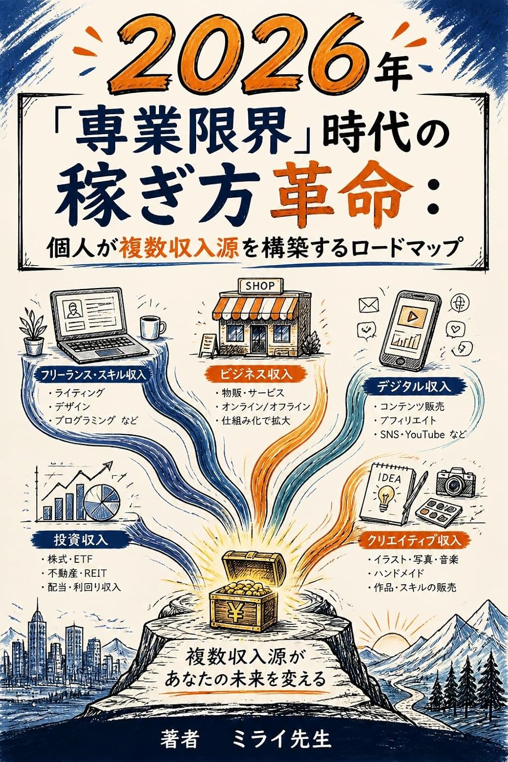 nisen nijuurokunen sengyou genkai jidai no kasegikata kakumei: kojin ga fukusuu shuunyuugen o kouchiku suru roodomaapu (Japanese Edition) baixar o livro de graça