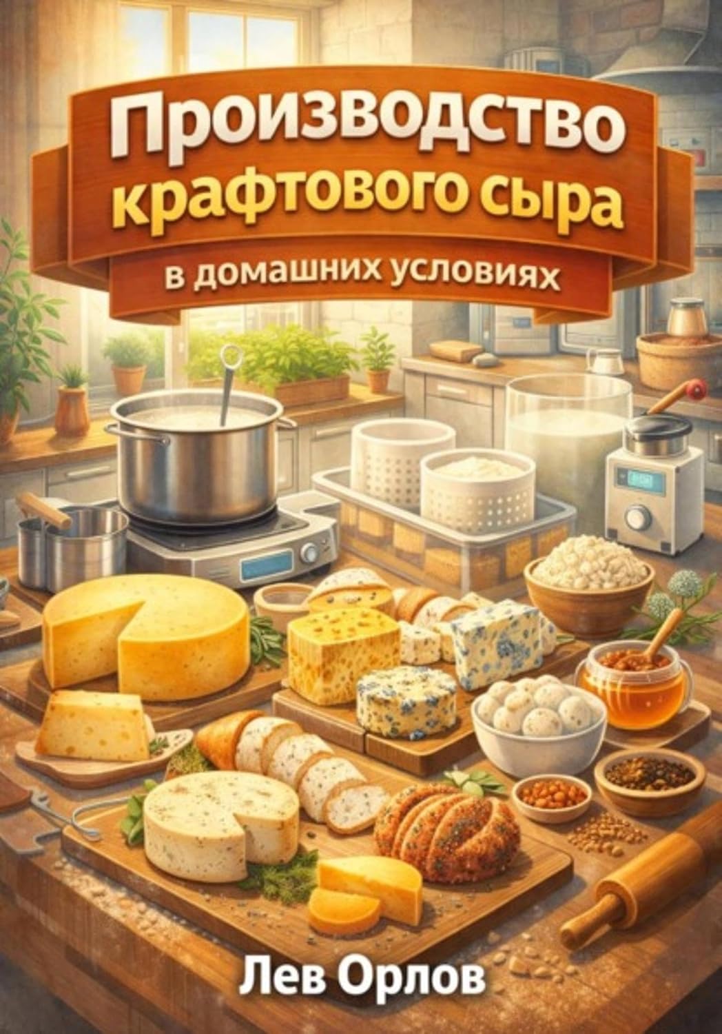 Производство крафтового сыра в домашних условиях (Russian Edition)