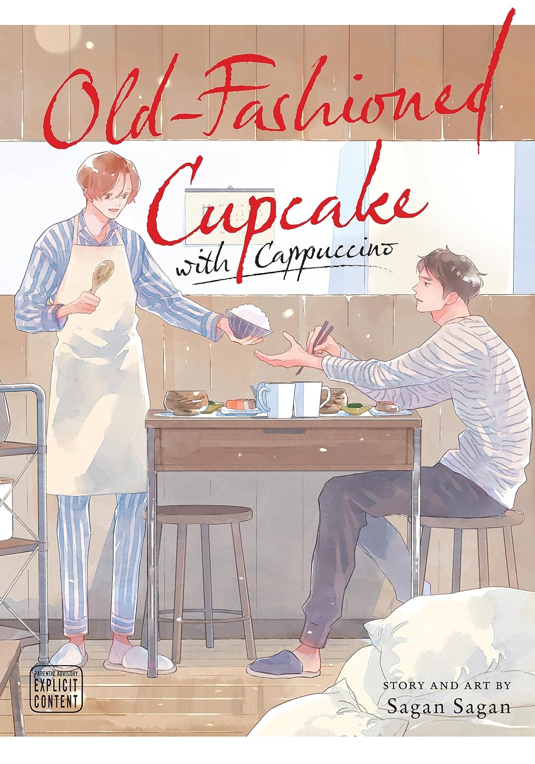Old-Fashioned Cupcake with Cappuccino (Yaoi Manga) (English Edition)