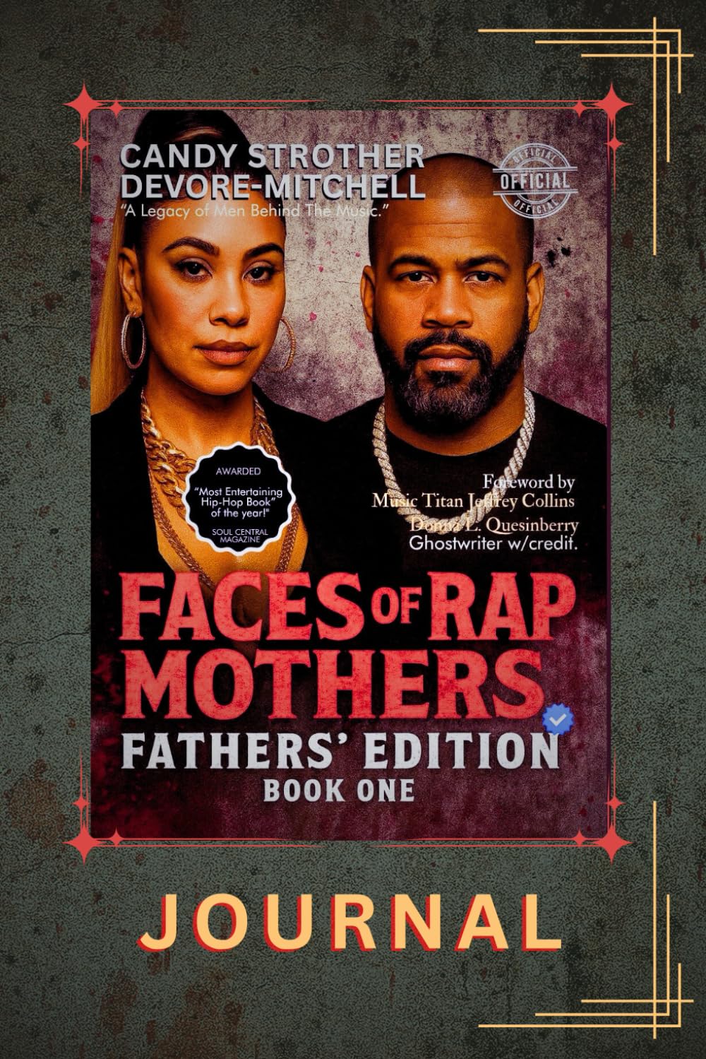 Faces of Rap Mothers Book Six Journal: A DonnaInk Publications Activity, Journal, Remembrance Notebook