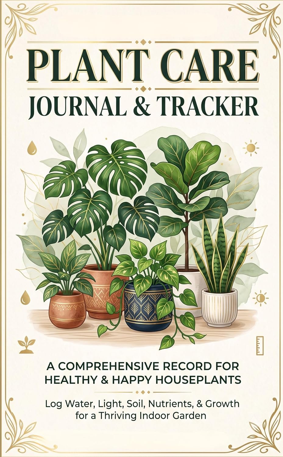 ler totalmente Plant Care Journal & Tracker: Record Watering, Fertilizing, Growth, and Plant Health (The Indoor Plant Mastery Series) (English Edition)